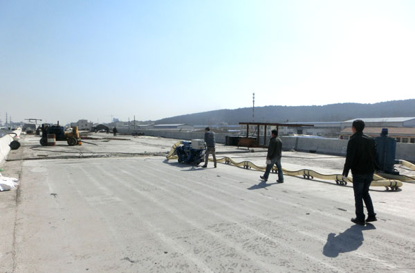 錫澄運河高架施工現場